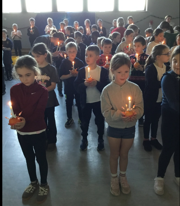 Christingle Service at Bryn Offa