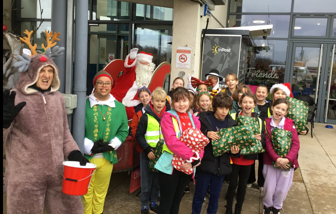 Creation Club singing at Agnes Hunt Orthopaedic hospital  