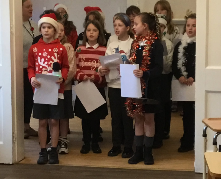 Creation Club visiting Brooke House Residential Home