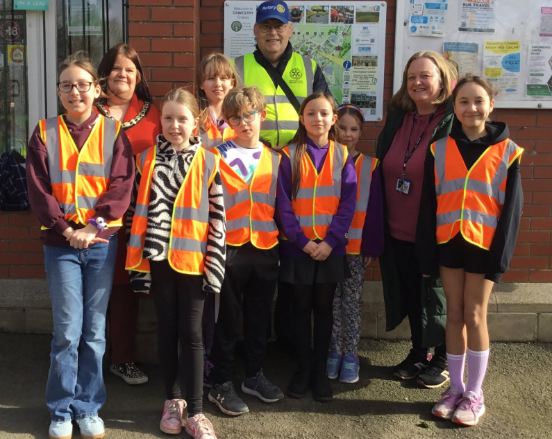 Rota Kids Purple for Polio Walk